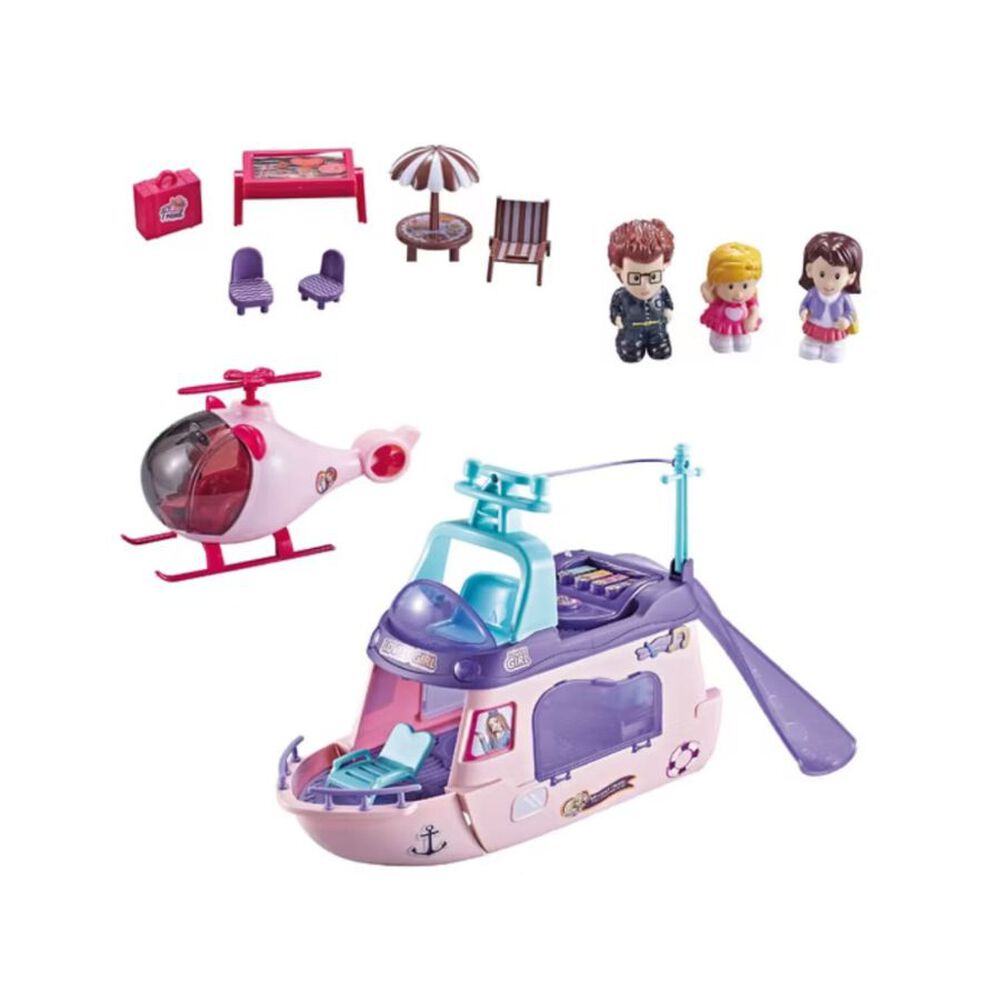 Set Muñecas Crucero Yate Boutique Travel Fashion Infantil image number 3.0