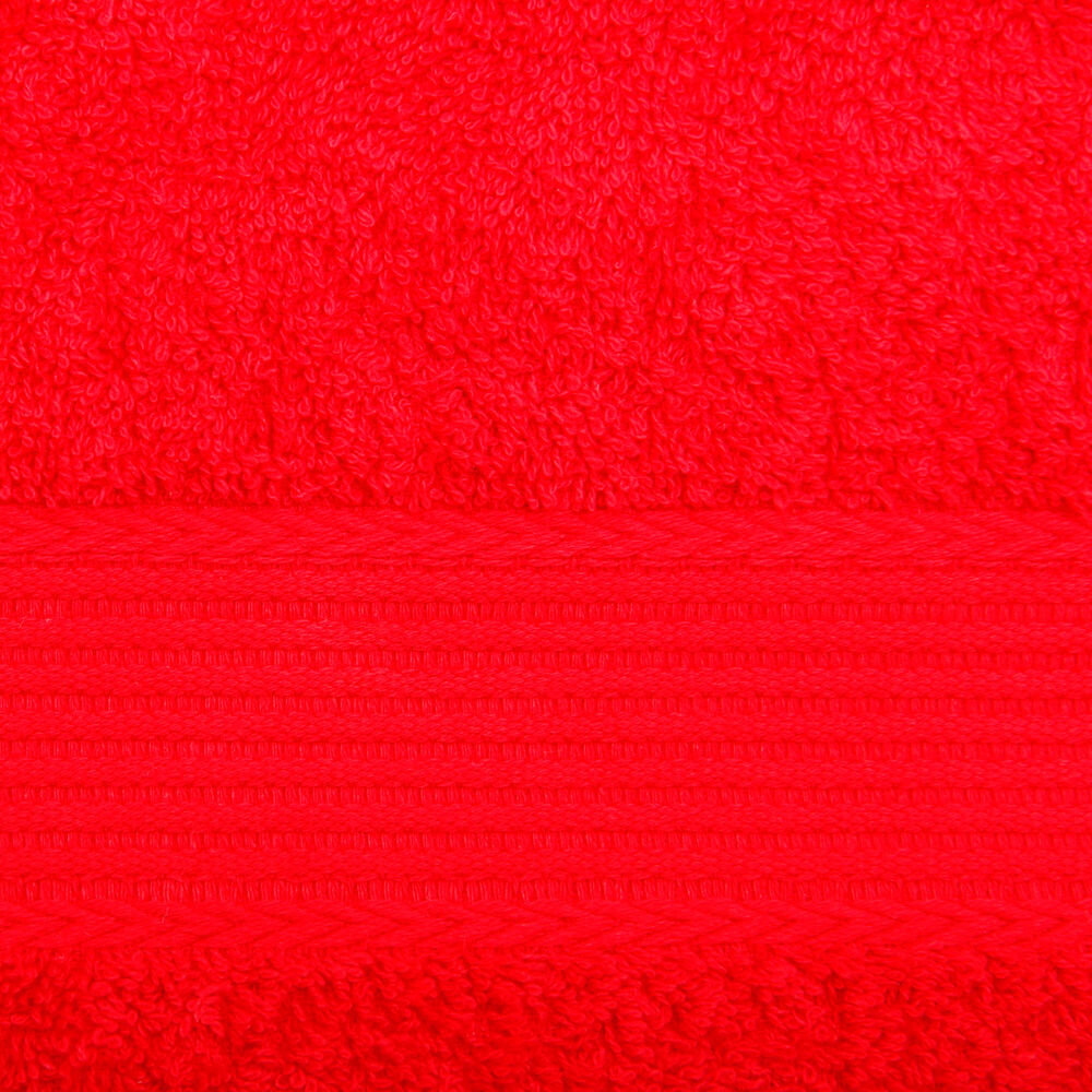 Set 2 Toallas Florentino 100% Algodon Rojo image number 2.0