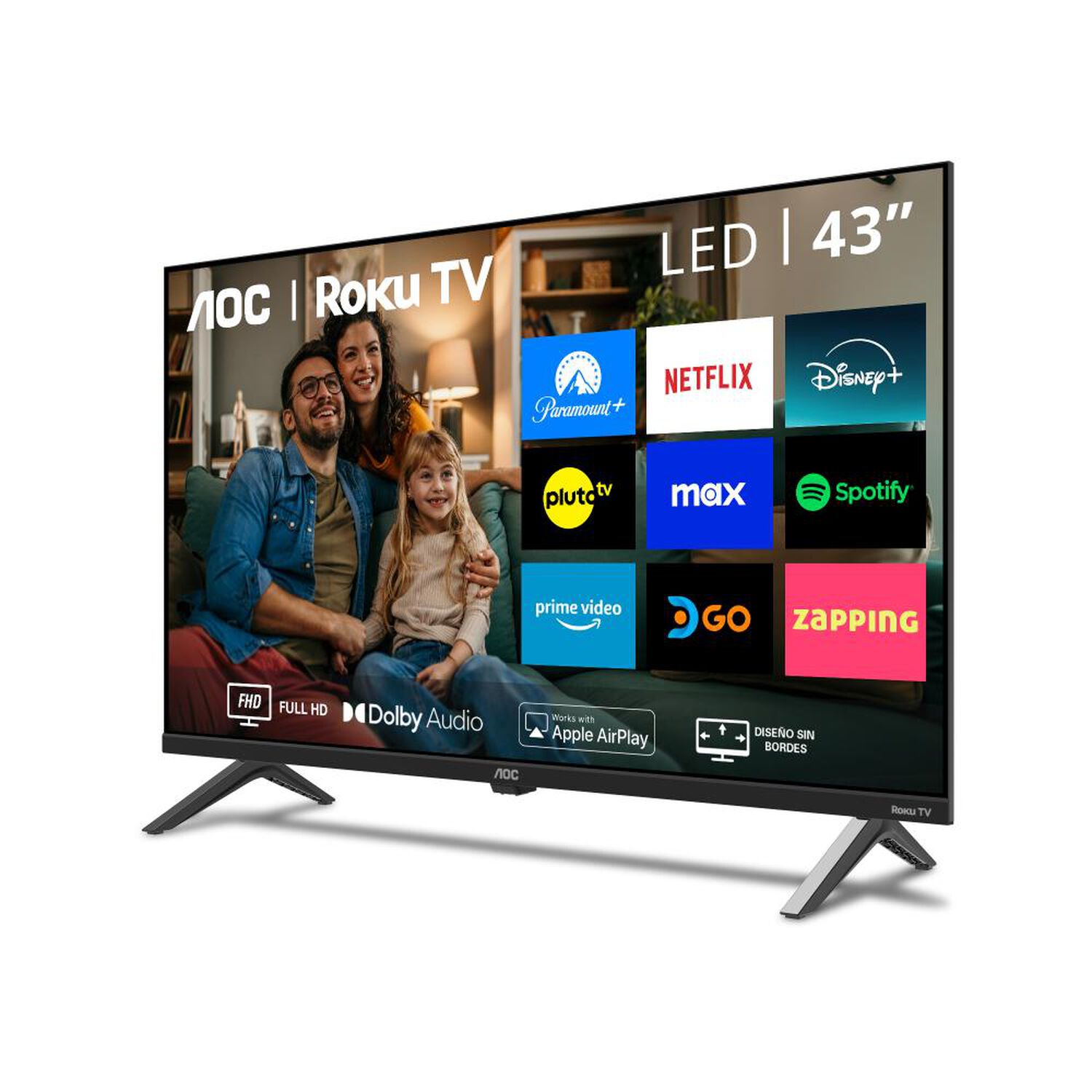 Led 43" AOC 43S5045 / Full HD / Smart TV image number 1.0