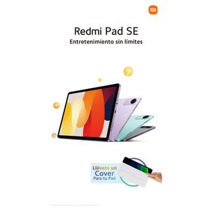 Tablet 11" Xiaomi Pad SE Gris Grafito / Qualcomm Snapdragon / 4 GB RAM / 128 GB