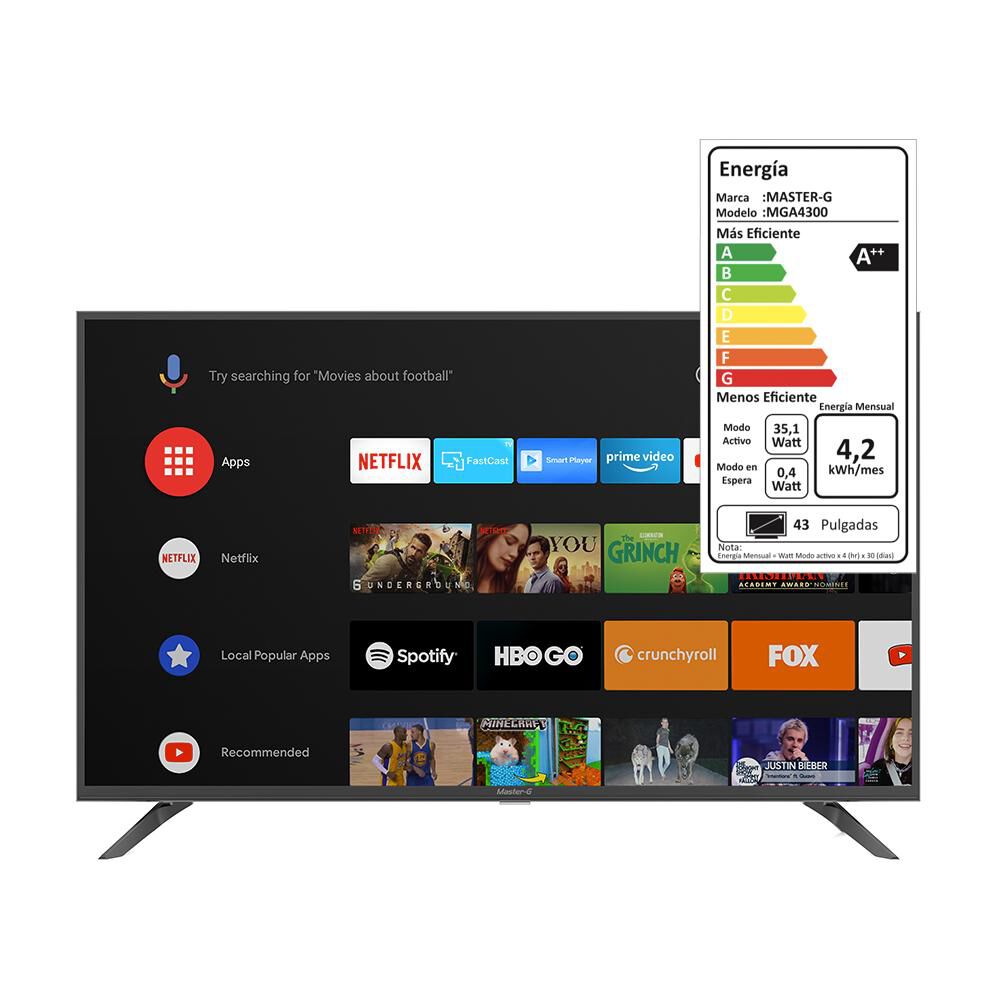 Led Master G Mga4300 / 43" / Full Hd / Smart Tv / Android Tv image number 5.0