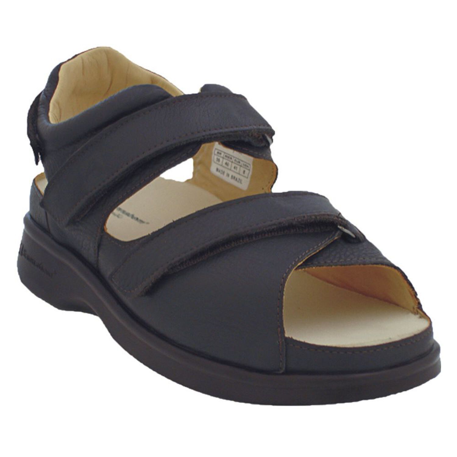 Sandalia Para Diabetico-color Negra-talla 44-blunding image number 0.0
