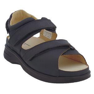 Sandalia Para Diabetico-color Negra-talla 44-blunding