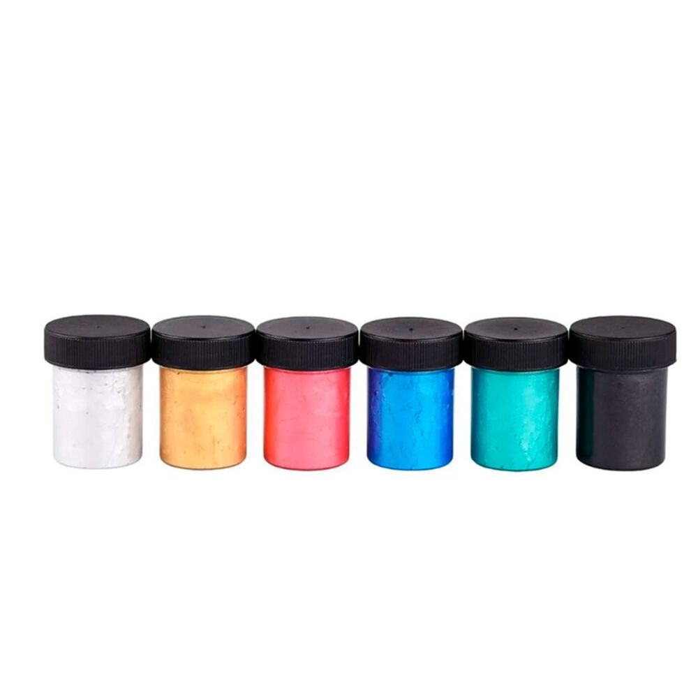 Pack X 4 Cajas Témpera Metalizada 6 Colores Torre image number 2.0