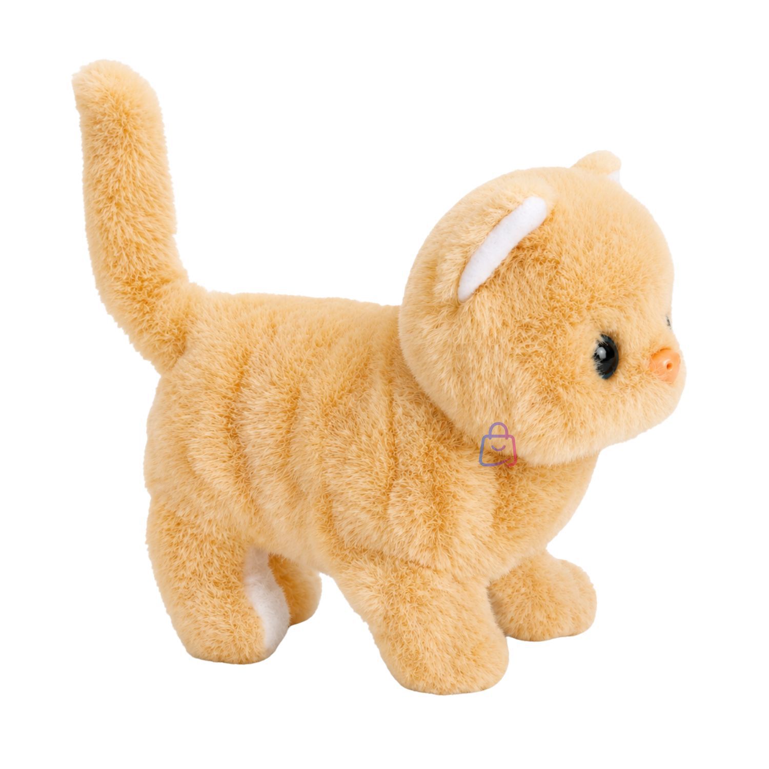 Peluche Gato Interactivo Amarillo Sonido Movimiento - Ps image number 2.0