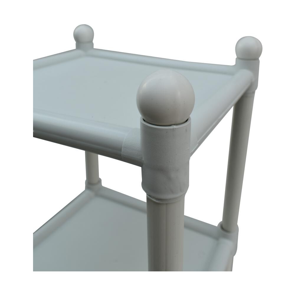 Mesa Multiuso 3 Niveles Blanco image number 4.0