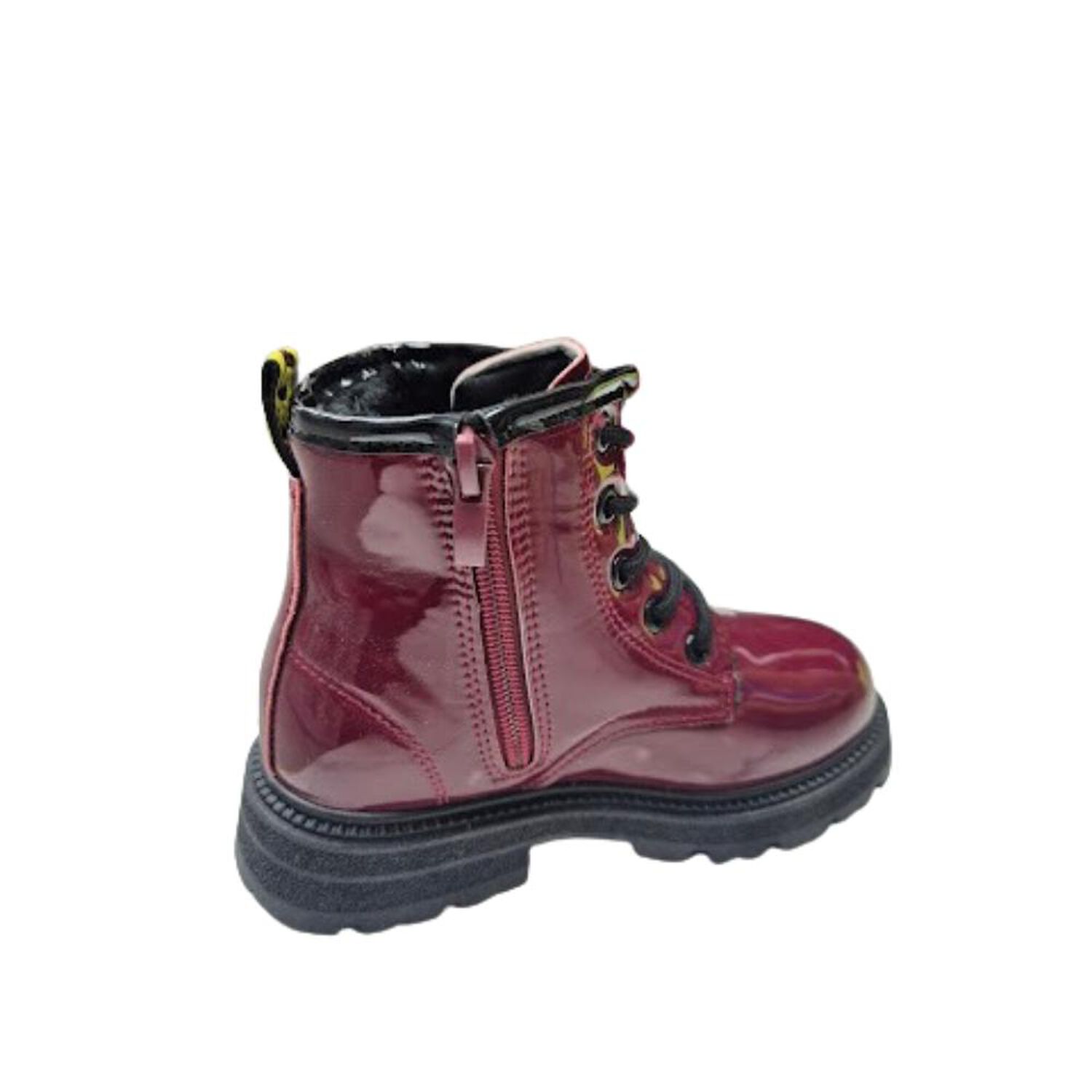 Bota De Invierno Charol Ni&ntilde;a Burdeo image number 1.0