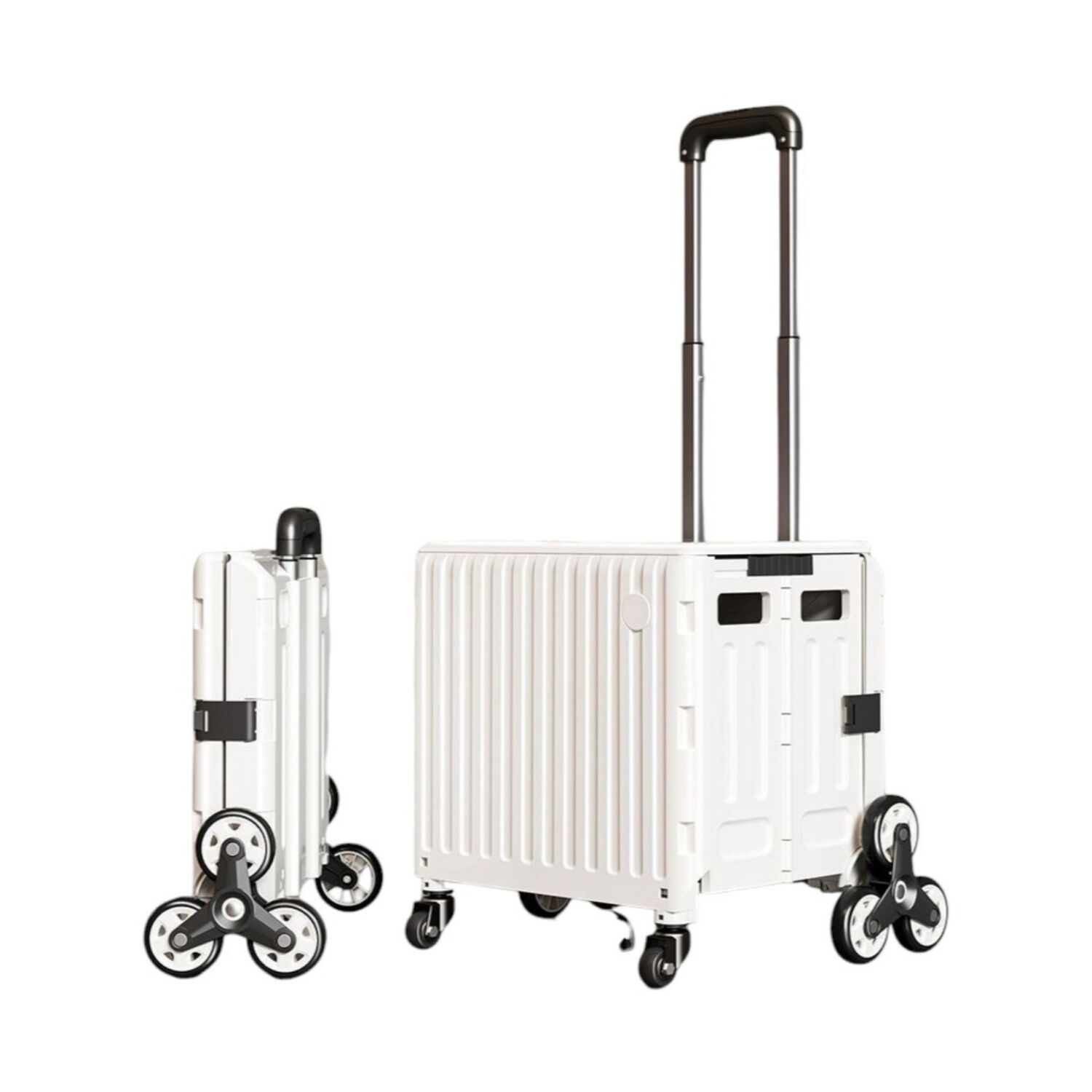 Carrito De Compras Plegable Con Ruedas Trepadoras Lubabycas image number 8.0