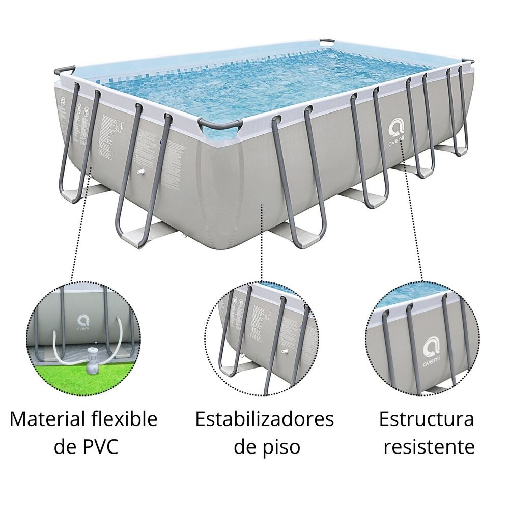Piscina Familiar Rectangular 122x280x549 Cm 13603 Litros image number 3.0