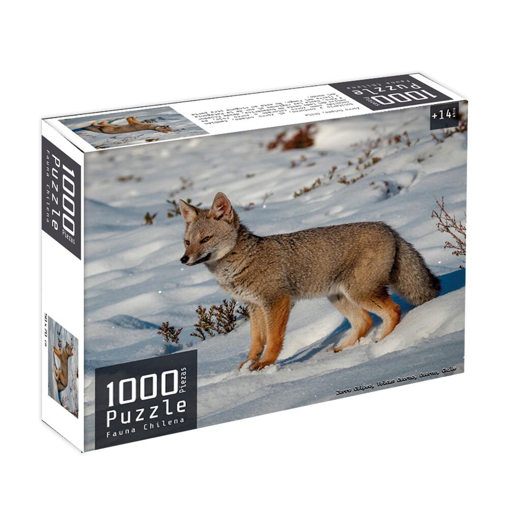 Puzzle 1000 Piezas Fauna Chilena Nobel Gift image number 0.0