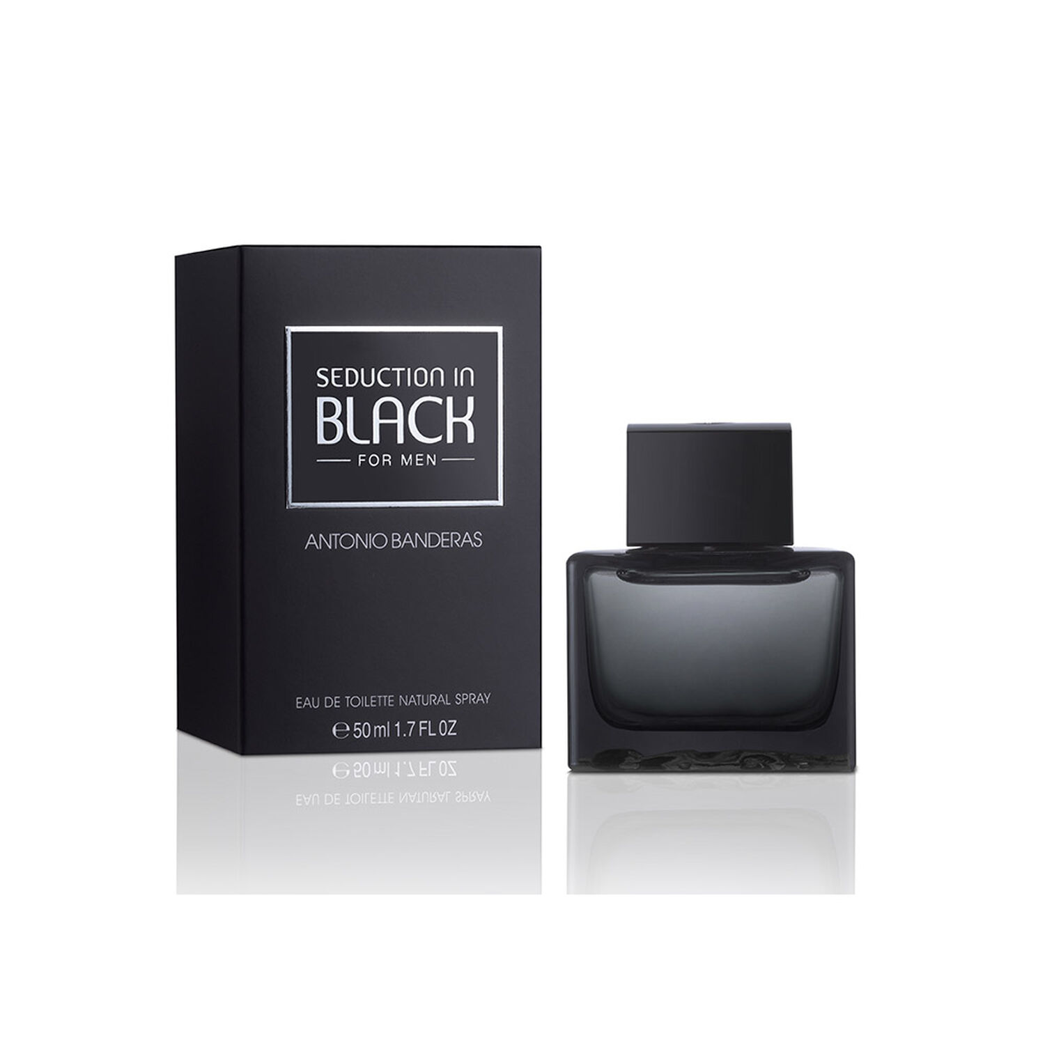 Perfume Antonio Banderas Seduction In Black  / 50Ml /Edt image number 0.0