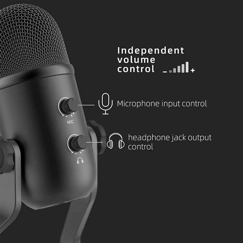 Micr&oacute;fono Fifine K678 Condensador Cardioide Negro image number 3.0