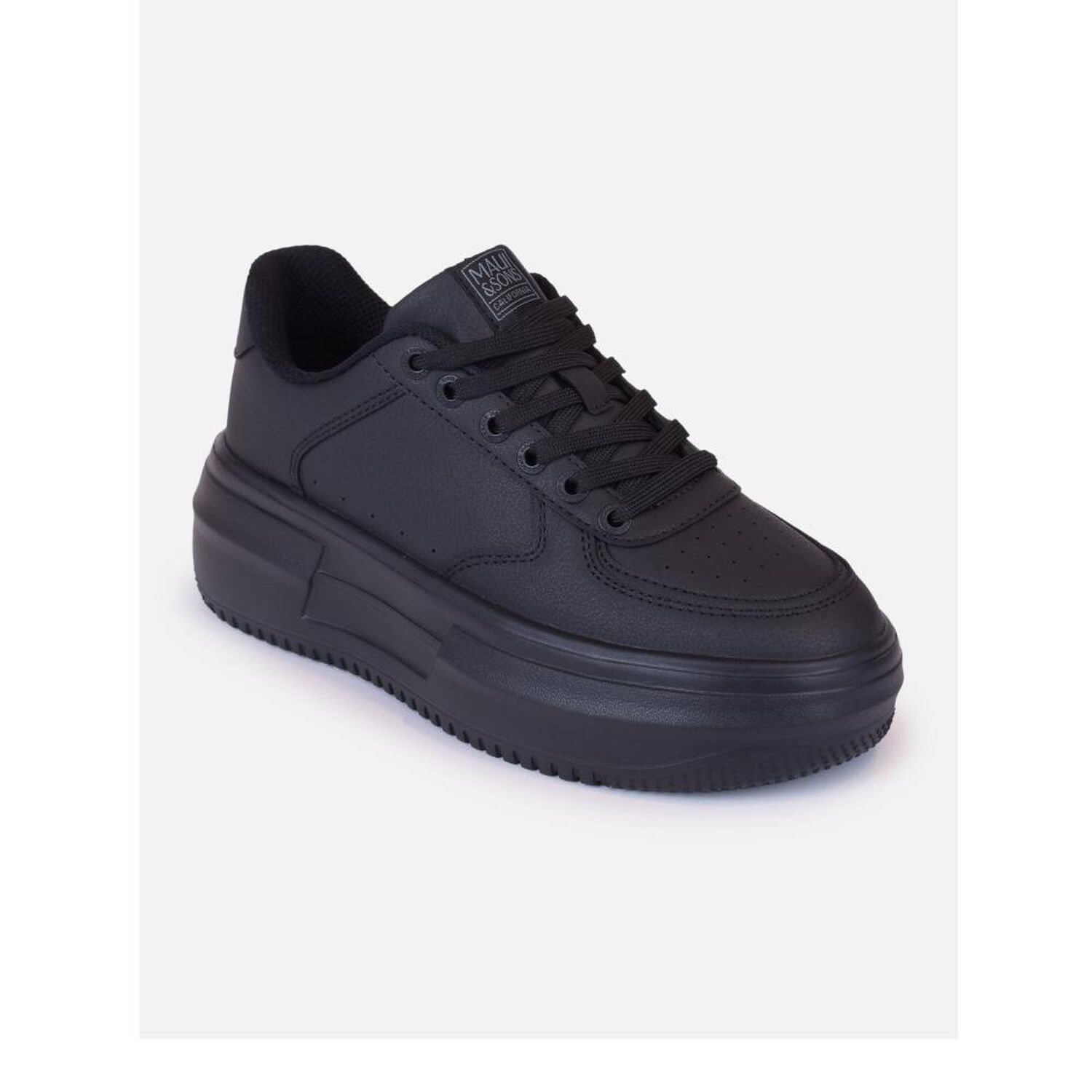Zapatilla Escolar Mujer Maui & Sons Negro image number 0.0