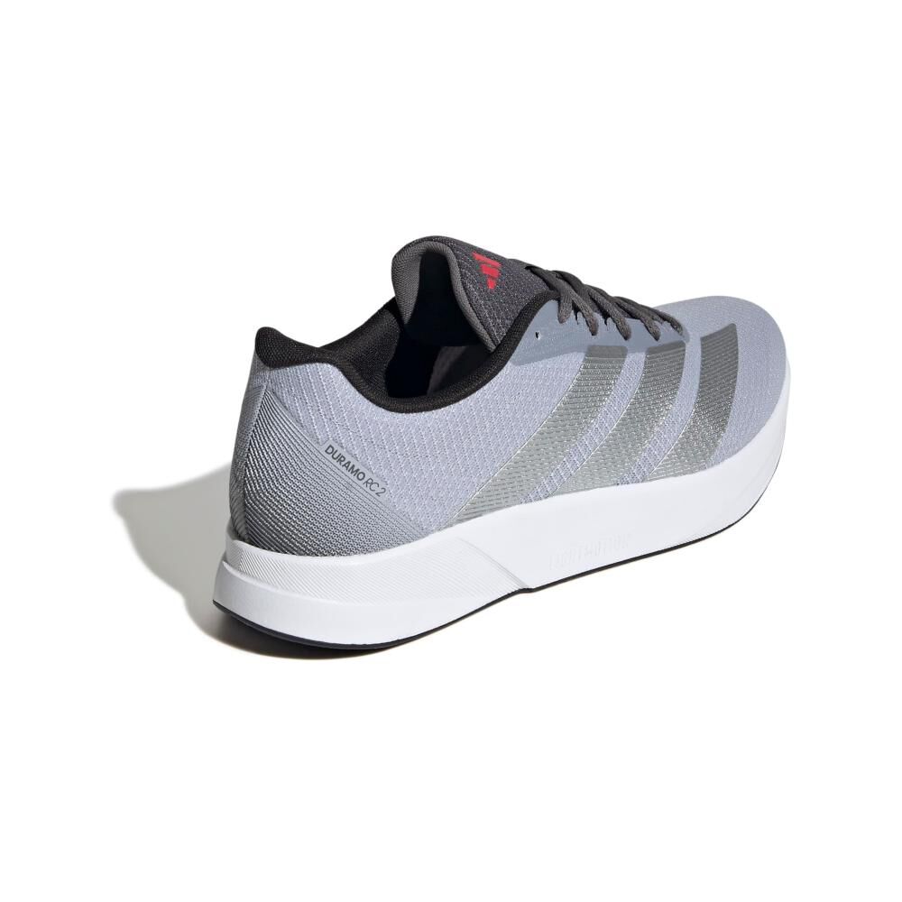 Zapatilla Running Hombre Adidas Duramo Rc2 Gris image number 7.0