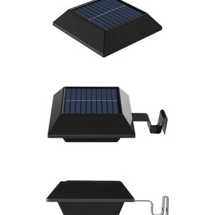 Foco Led Cuadrado Con Panel Solar 3.7v 12 Led