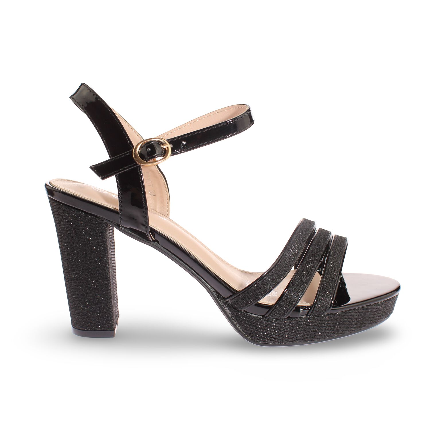 Sandalia Fiesta Negro V&iacute;a Franca Art. 5kd107black image number 1.0