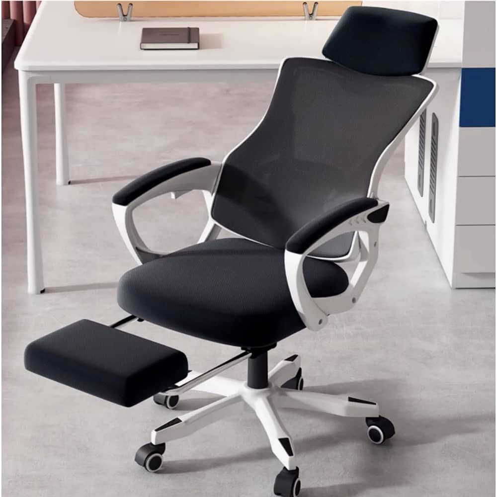 Silla De Oficina Ejecutiva Gamer Con Reposa Pie Reclinable image number 3.0