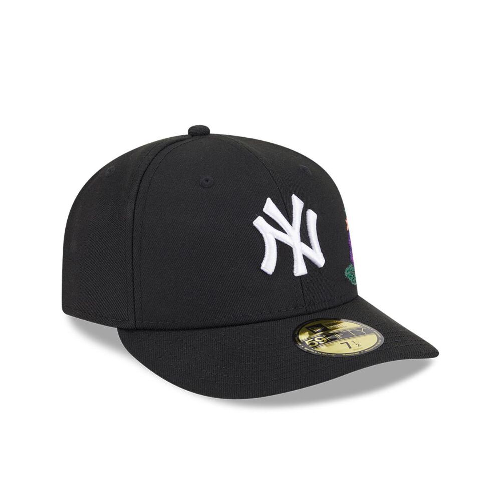 Gorra 59fifty New York Yankees Tonal Florals Negro image number 1.0
