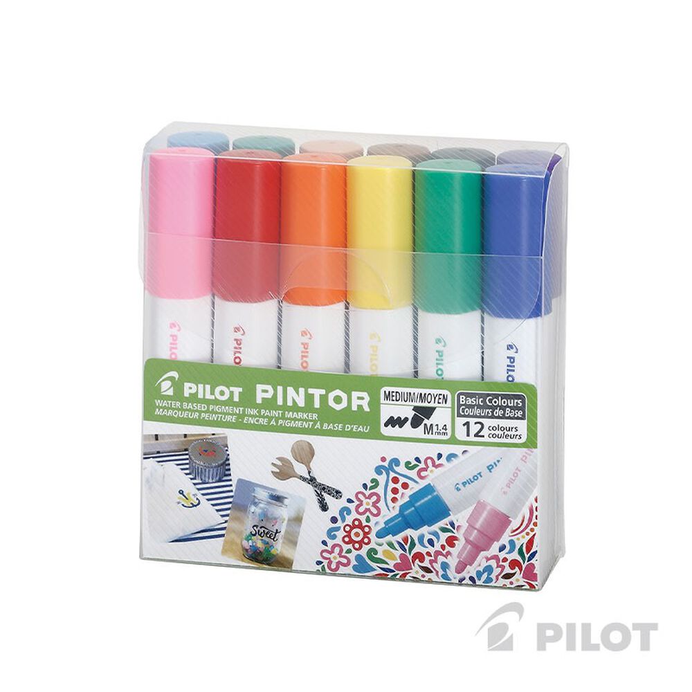Set 12 Lápices Pintor Pinturas Colores Variados image number 0.0