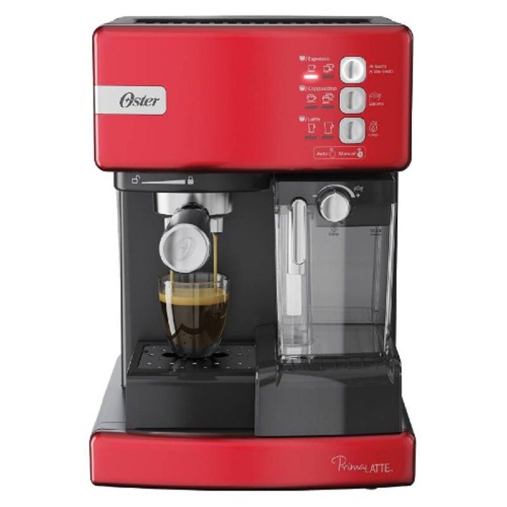 Cafetera Oster Prima Latte Roja Bvstem6603r image number 0.0
