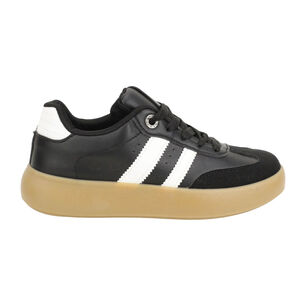 Zapatilla Urbana Mujer New Walk Lrw-296 Negro