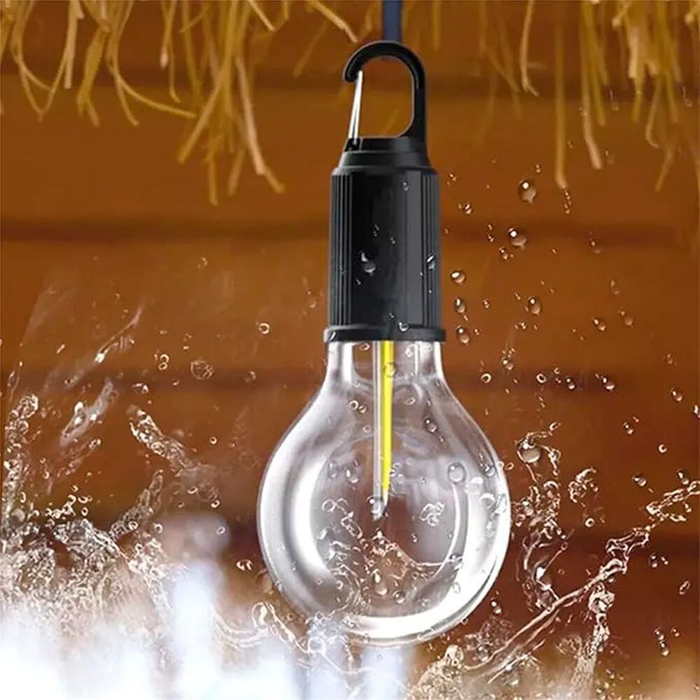 Ampolleta Led Recargable Para Camping Usb Portátil Impermeable image number 1.0