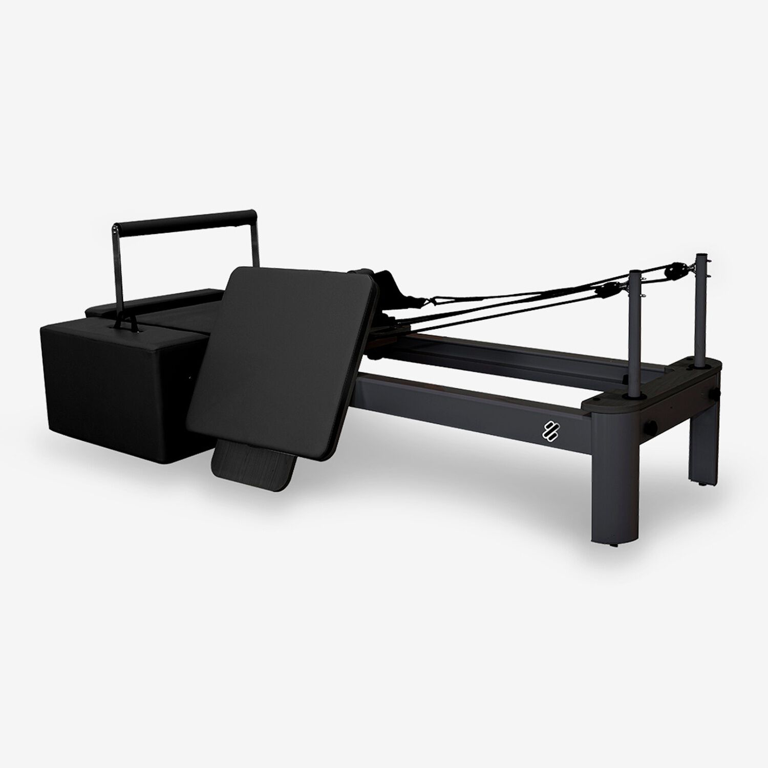 Pilates Reformer Aluminio R700 Elite - Negro image number 6.0