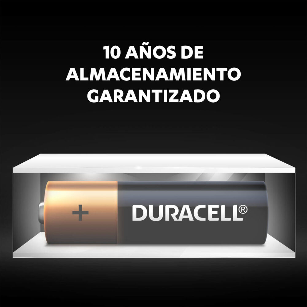 Pack 12 Pilas Duracell Aaa Alcalina De Larga Duración image number 5.0