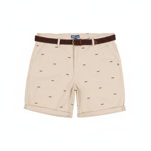 Bermuda Tiro Medio Regular Hombre Peroe