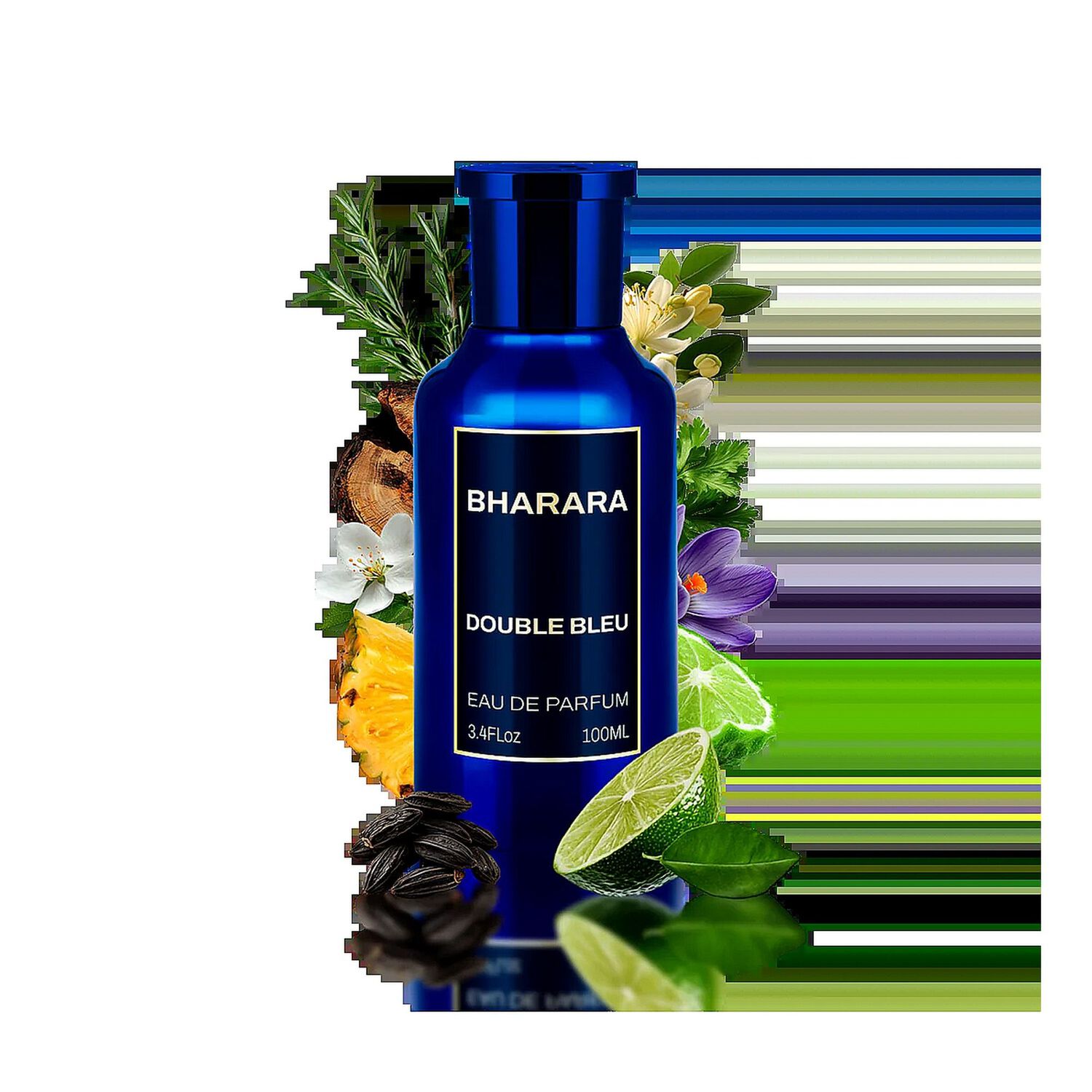 Bharara Double Blue Pour Homme Edp 100ml image number 1.0