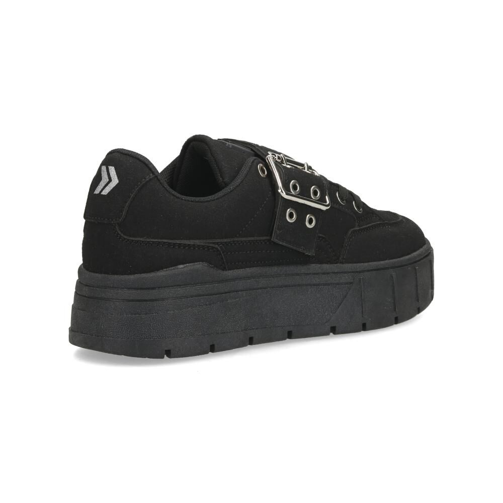Zapatilla Urbana Mujer Rolly Go Black image number 3.0