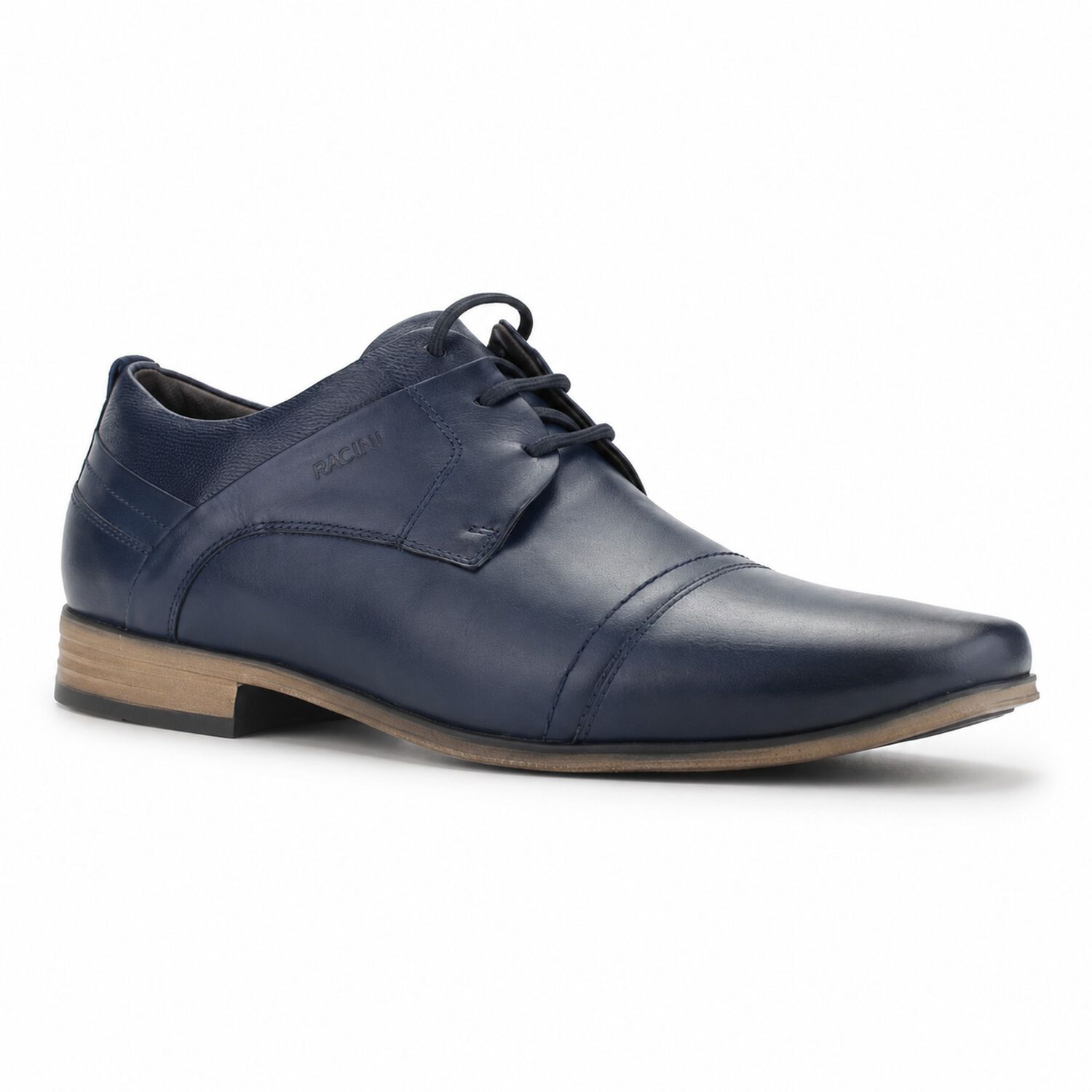 Zapato Ferracini Hombre 6065 Derby Azul Marino Casual image number 2.0