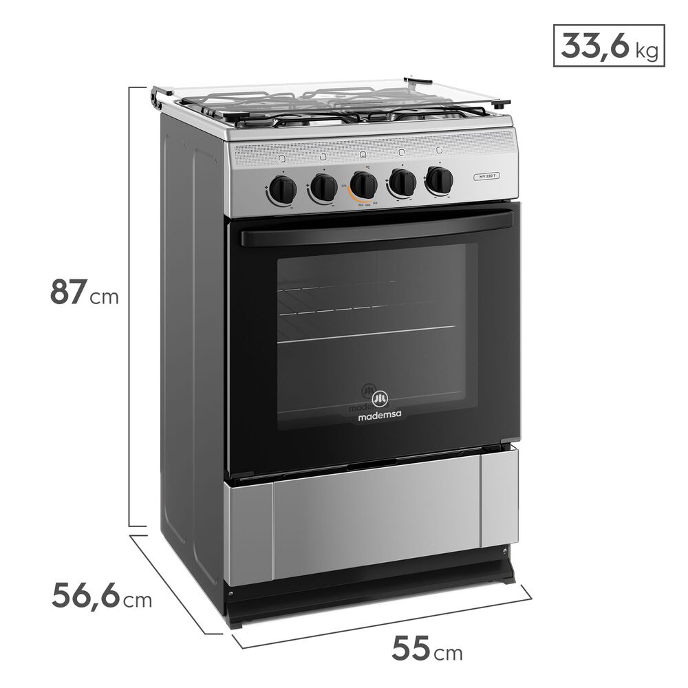 Cocina Mademsa 4 Platos Mv220t image number 1.0