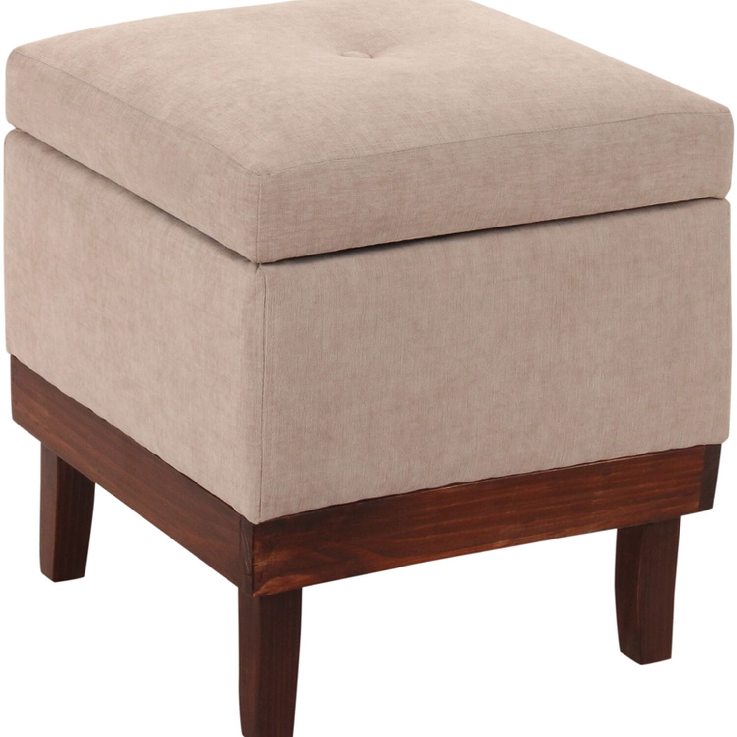 Pouf Ba&uacute;l Emilia Arena Altea 45x45x46 Cm M&aacute;xima Design image number 0.0