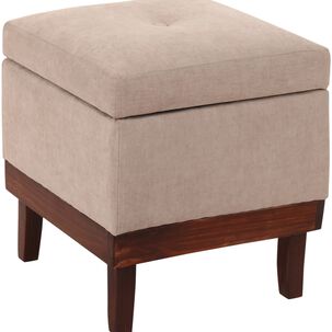 Pouf Ba&uacute;l Emilia Arena Altea 45x45x46 Cm M&aacute;xima Design