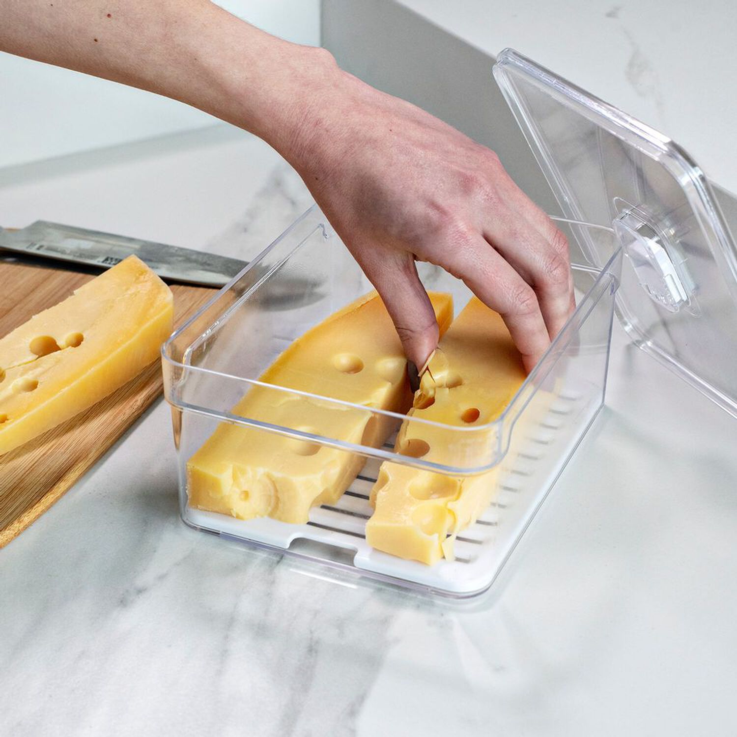 Organizador De Refrigerador Clear Fresh 2,2 Lt image number 2.0