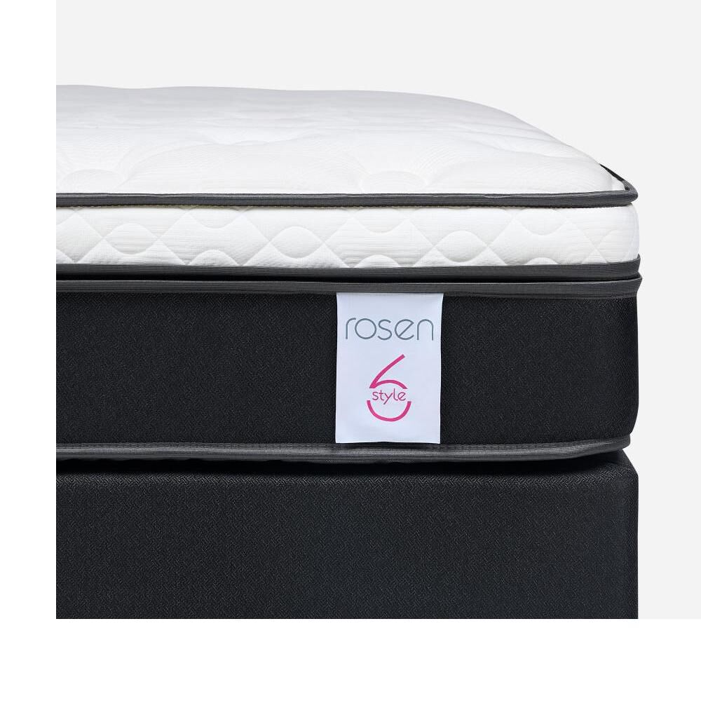 Cama Europea Rosen New Style 6 / 1.5 Plazas / Base Normal image number 5.0