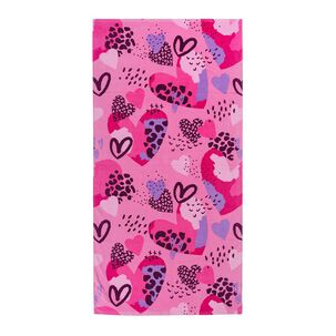 Toalla Playa Infantil Casaideal Amor / 75 X 150 Cm