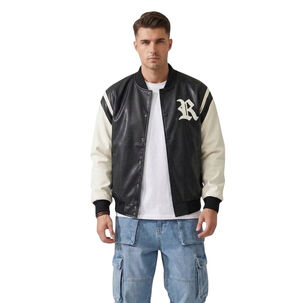 Chaqueta Ecocuero Soft Hombre Roof