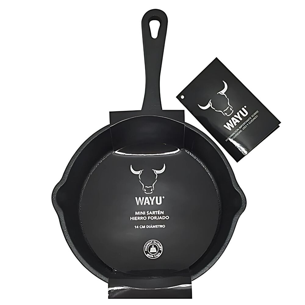 Sart&eacute;n De Hierro Fundido 14cms Iron Cast Pro Wayu - Ps image number 0.0