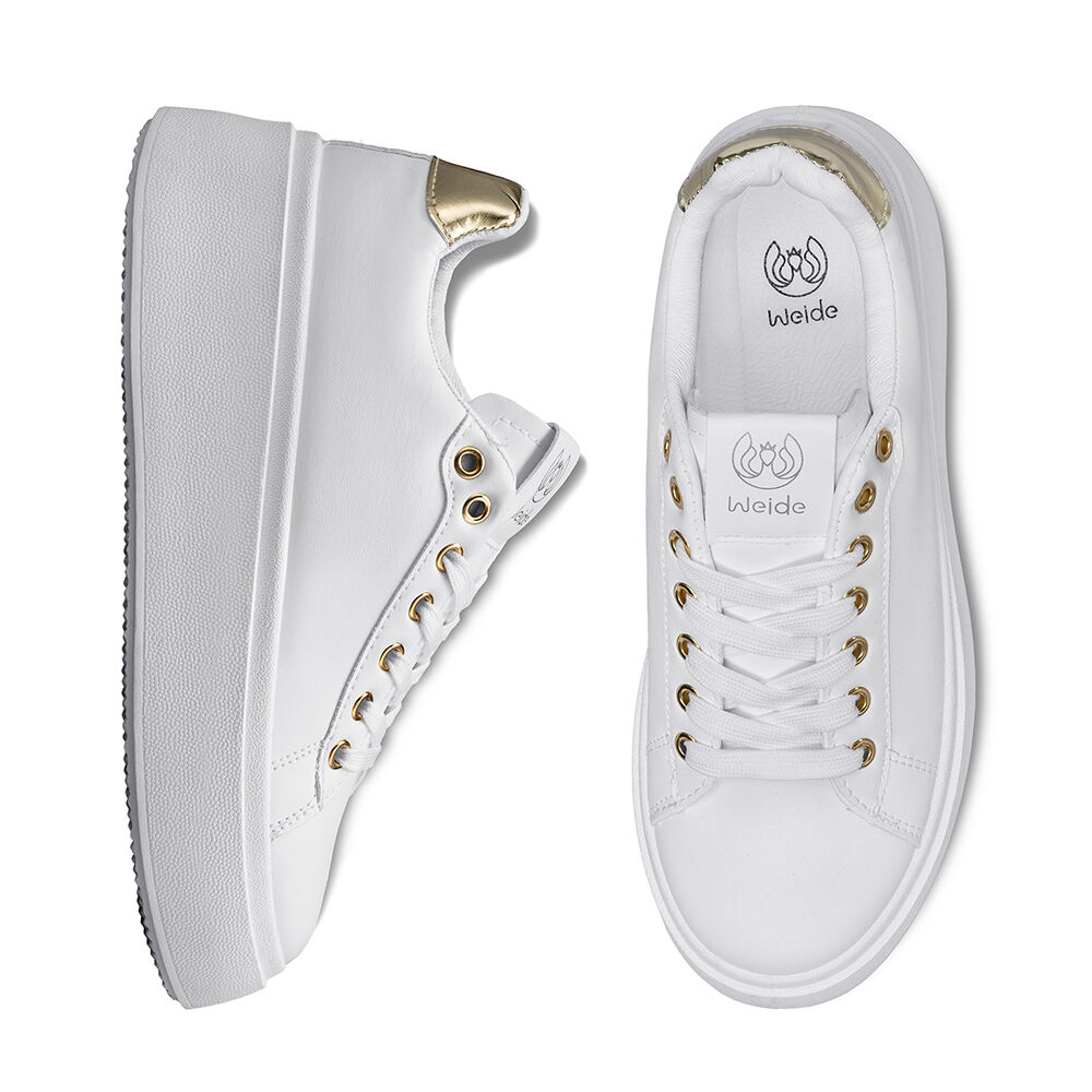 Zapatilla Casual Urbana Plataforma Mujer Weide Lt130b image number 5.0