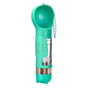 Botella Dispensador 3 En 1 Agua Comida Para Mascotas