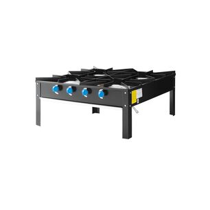 Anafe Eco 4 Quemadores Bajo Glp