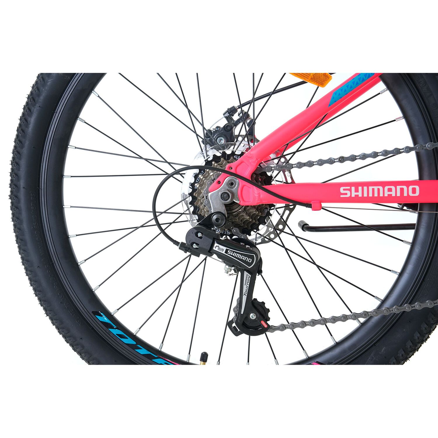 Bicicleta Totem Mtb Aro 24 Modelo Sitara Fucsia image number 2.0
