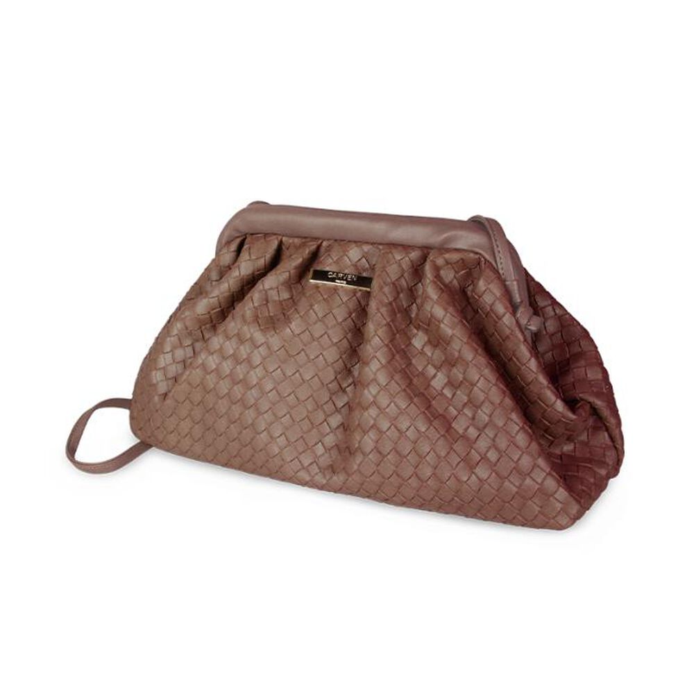Cartera Freya Taupe Carven image number 0.0