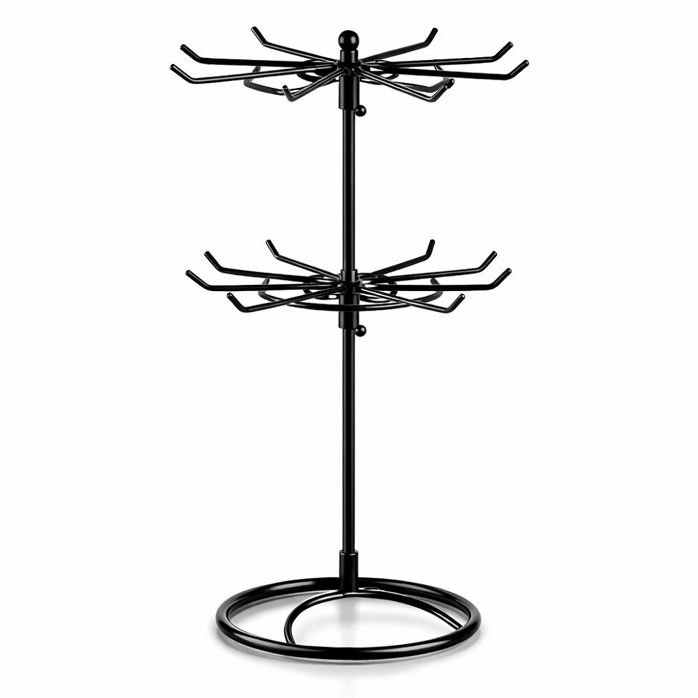 Exhibidor Met&aacute;lico 2 Niveles Para Joyas Y Collares image number 9.0