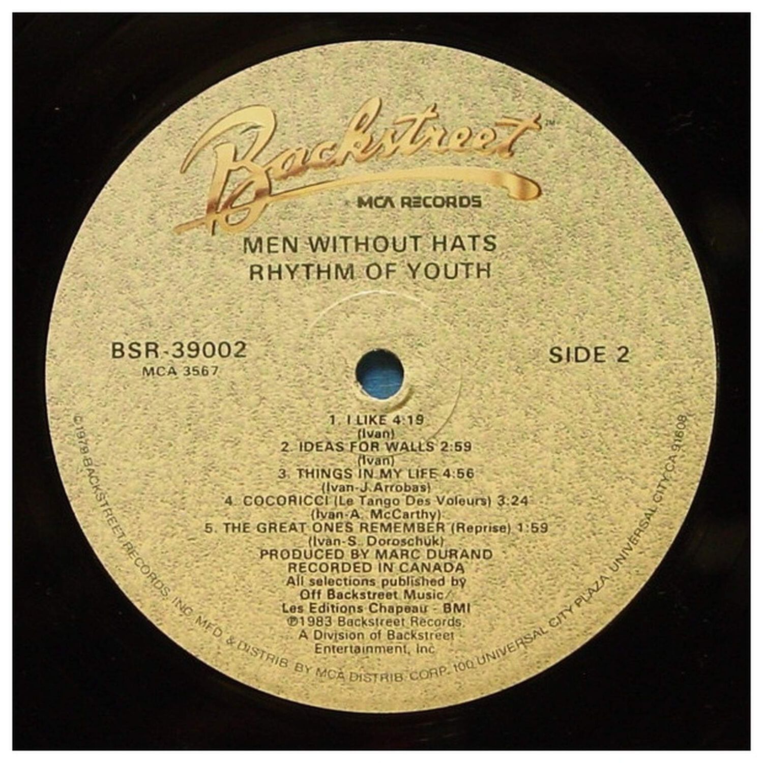Men Without Hats - Rhythm Of Youth | Vinilo image number 2.0