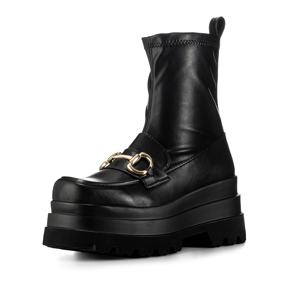 Botin Negro Casual Mujer Weide Czy578 image number 2.0