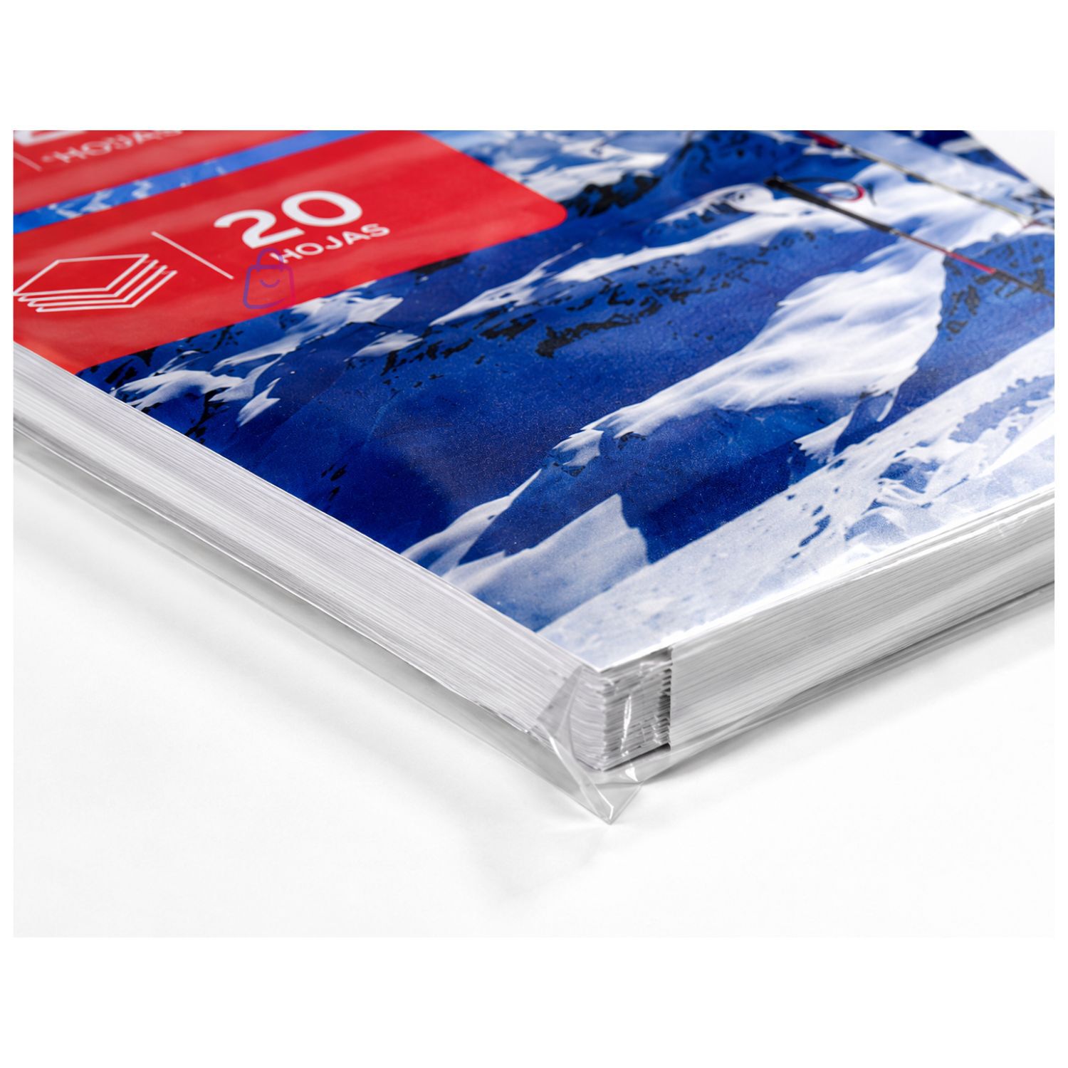 Papel Fotogr&aacute;fico Adhesivo Glossy Carta 20 Hojas 120g - Ps image number 1.0