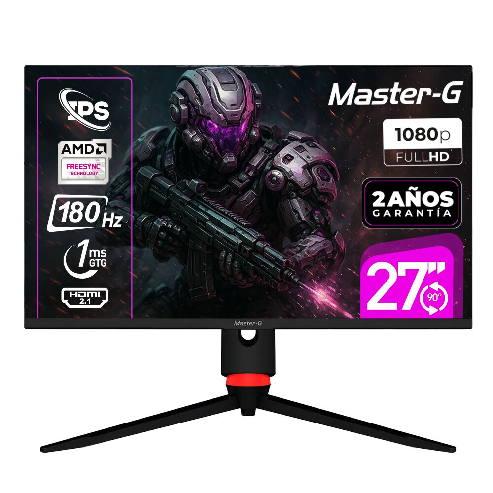 Monitor Gamer 27" Fhd Ips Pivote 90 180hz 1ms Mgmg2740 image number 0.0